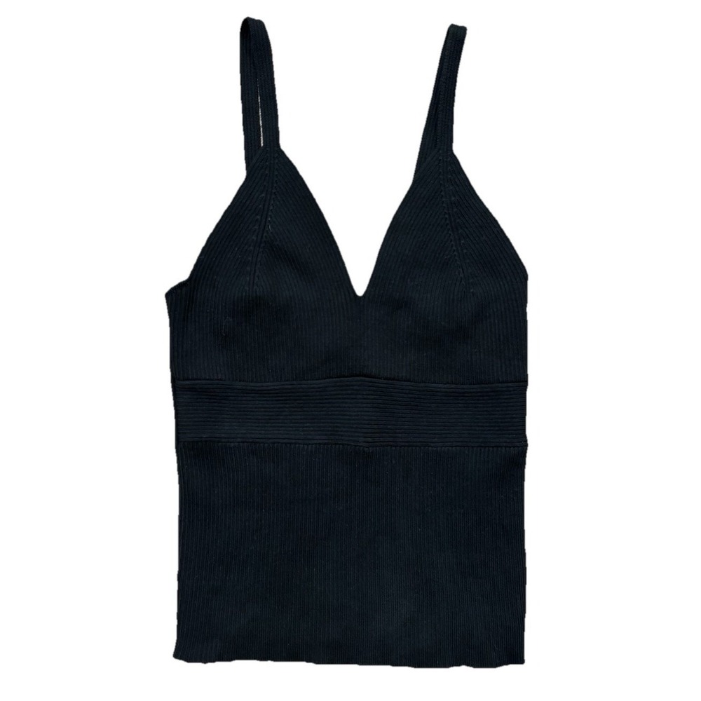 ANR+ Alp N Rock Ribbed Sonia Knit Tank Black Top Women's XS